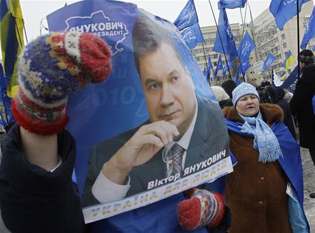 Janukovyovi píznivci